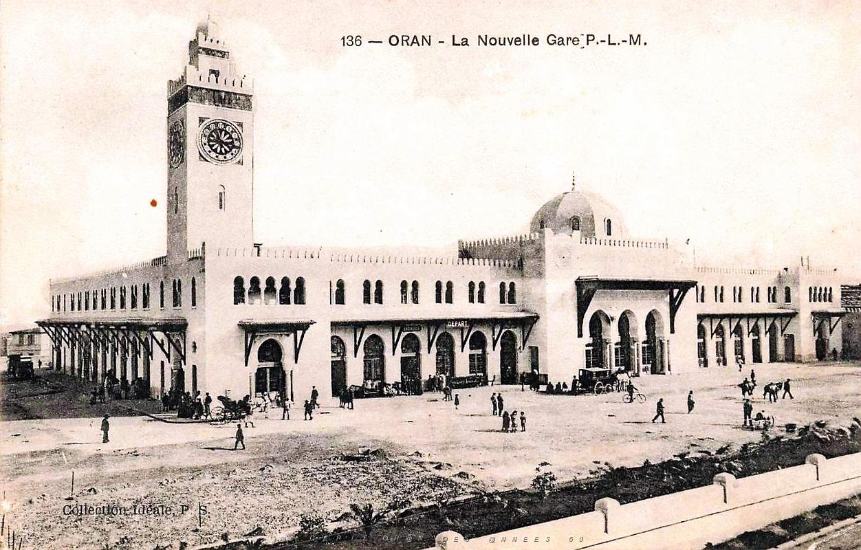 Oran - Gare -P.L.M. nouvelle.jpg